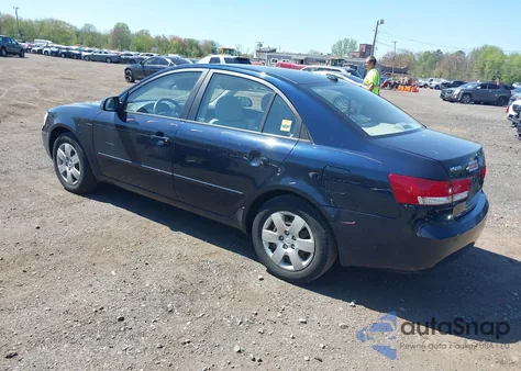 2008 Hyundai Sonata Gls из США, поврежденный, VIN 5NPET46C98H374644